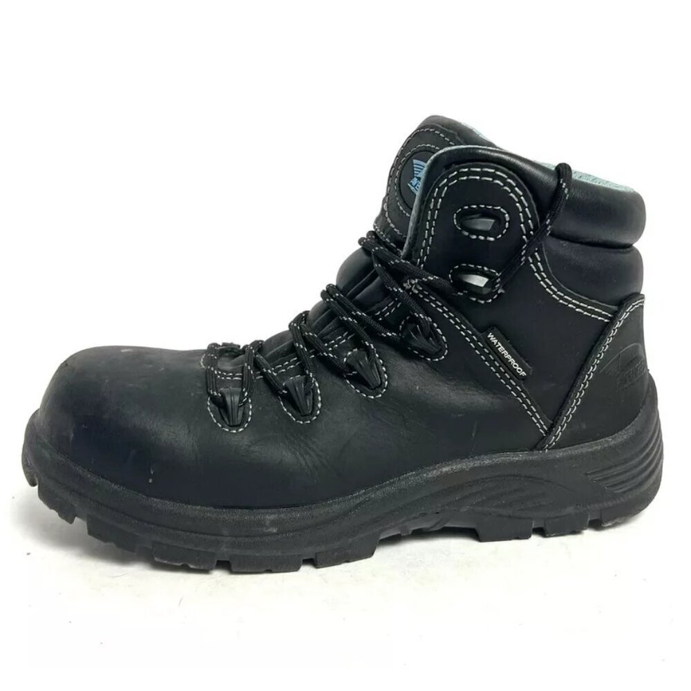 Avenger Womens Framer Comp Toe Waterproof Boot Black 7 M